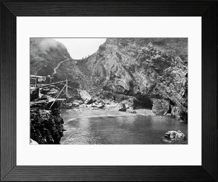 Framed Print : Tintagel Framed Print : Tintagel