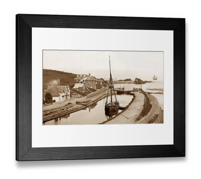 Framed Print : Bude haven canal Framed Print : Bude haven canal