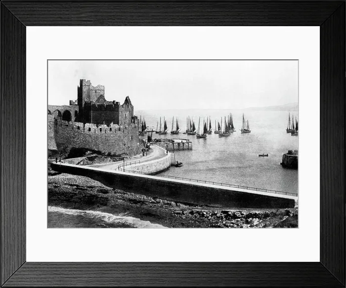 Framed Print : Peel Castle - Isle of Man Framed Print : Peel Castle - Isle of Man