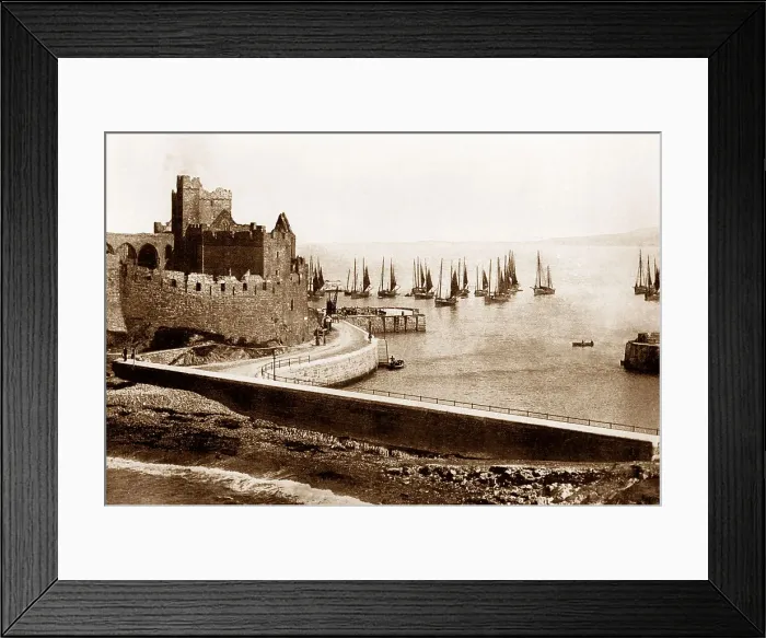 Framed Print : Peel Castle - Isle of Man Framed Print : Peel Castle - Isle of Man