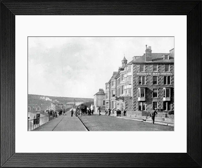 Framed Print : Penzance - The Esplanade Framed Print : Penzance - The Esplanade