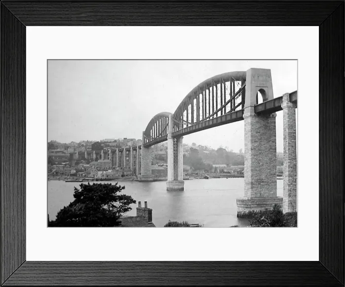 Framed Print : Saltash Viaduct Plymouth Sound Framed Print : Saltash Viaduct Plymouth Sound