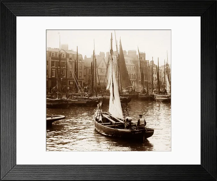Framed Print : Plymouth Sutton Pool Framed Print : Plymouth Sutton Pool