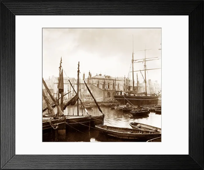 Framed Print : Plymouth Custom House Framed Print : Plymouth Custom House