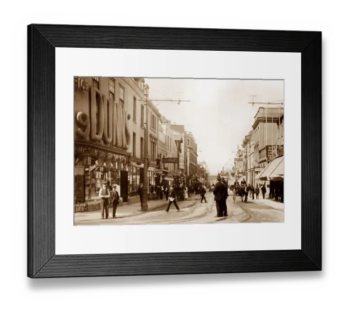 Framed Print : Plymouth - Union Street Framed Print : Plymouth - Union Street