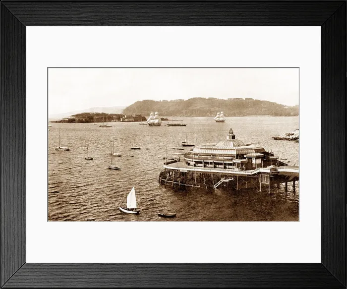 Framed Print : Plymouth - The Pier Framed Print : Plymouth - The Pier