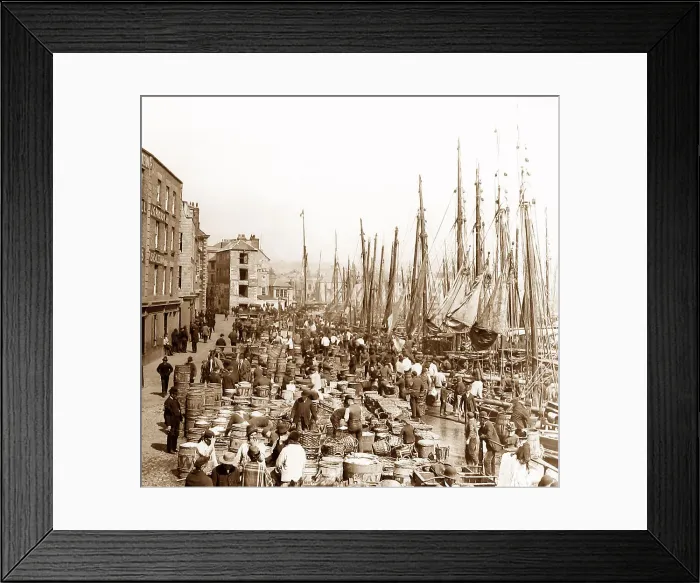 Framed Print : Plymouth - The barbican Framed Print : Plymouth - The barbican