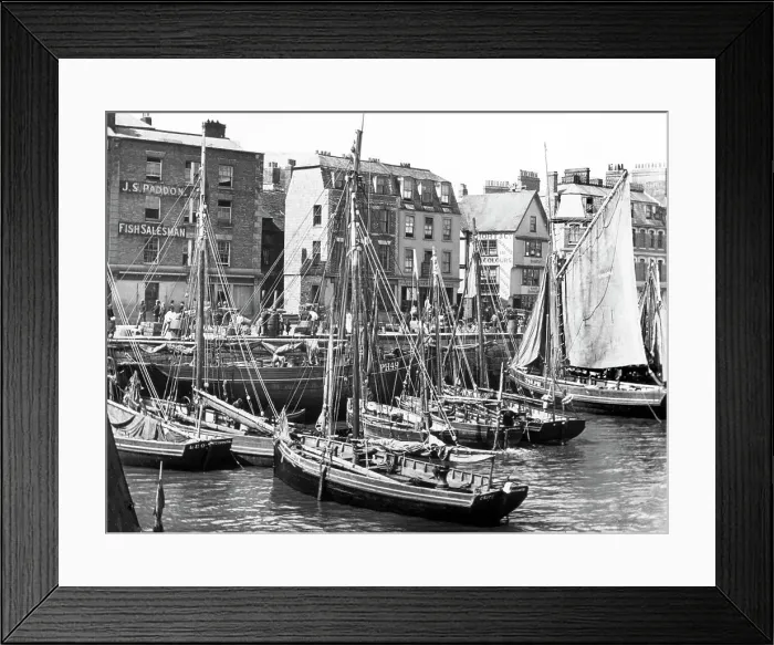 Framed Print : Plymouth - The Barbican Framed Print : Plymouth - The Barbican