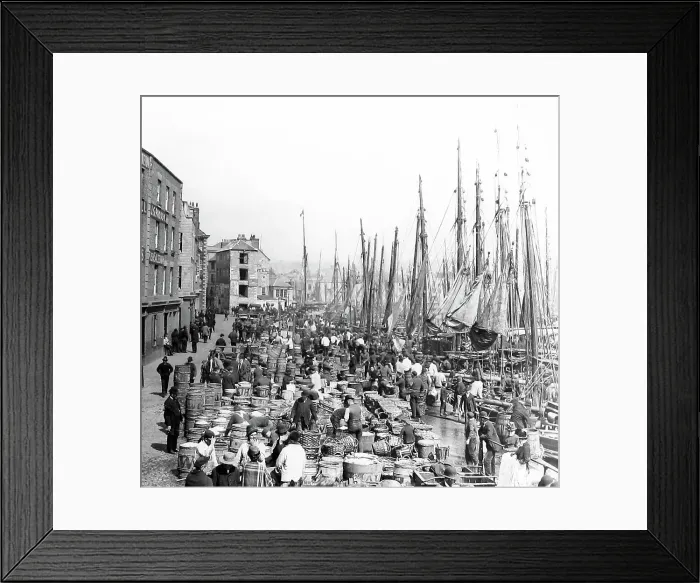 Framed Print : Plymouth - The barbican Framed Print : Plymouth - The barbican