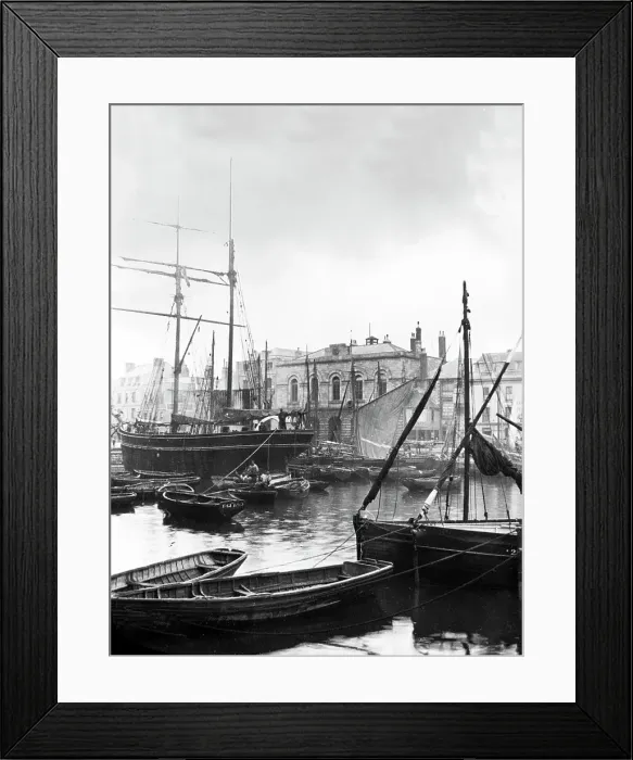 Framed Print : Plymouth - Custom House Framed Print : Plymouth - Custom House