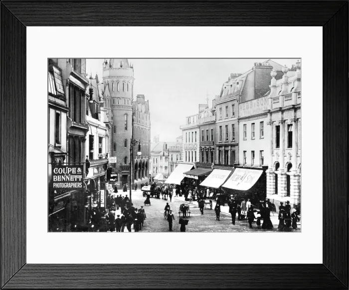 Framed Print : Plymouth - Bedford Street Framed Print : Plymouth - Bedford Street