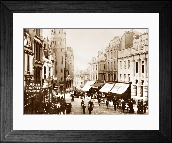 Framed Print : Plymouth - Bedford Street Framed Print : Plymouth - Bedford Street