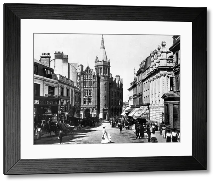 Framed Print : Plymouth - Bedford Street West Framed Print : Plymouth - Bedford Street West