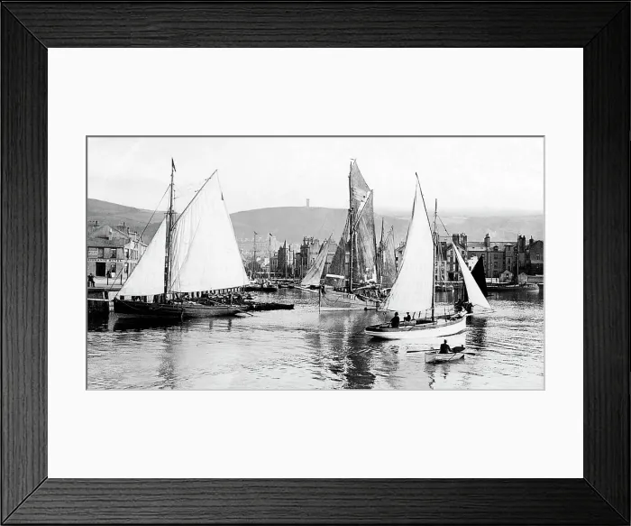 Framed Print : Ramsey, The Harbour Isle of Man Framed Print : Ramsey, The Harbour Isle of Man