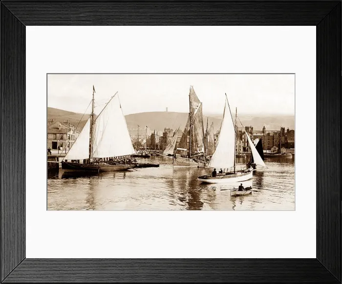 Framed Print : Ramsey, The Harbour Isle of Man Framed Print : Ramsey, The Harbour Isle of Man