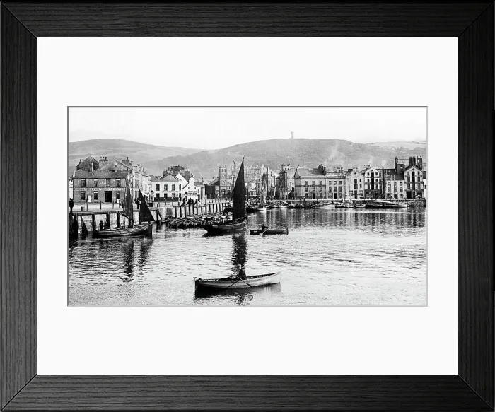 Framed Print : Ramsey, harbour Isle of Man Framed Print : Ramsey, harbour Isle of Man