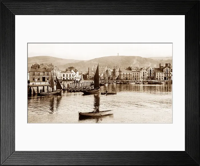 Framed Print : Ramsey, harbour Isle of Man Framed Print : Ramsey, harbour Isle of Man