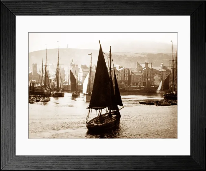 Framed Print : Ramsey harbour Isle of Man Framed Print : Ramsey harbour Isle of Man