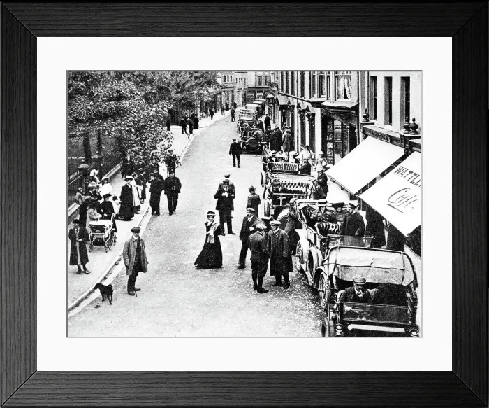 Framed Print : Ramsey - Parliament Street - Isle of Man Framed Print : Ramsey - Parliament Street - Isle of Man