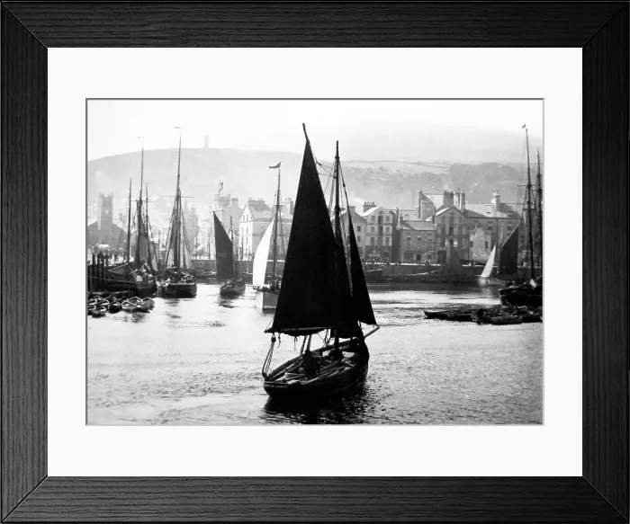 Framed Print : Ramsey harbour Isle of Man Framed Print : Ramsey harbour Isle of Man