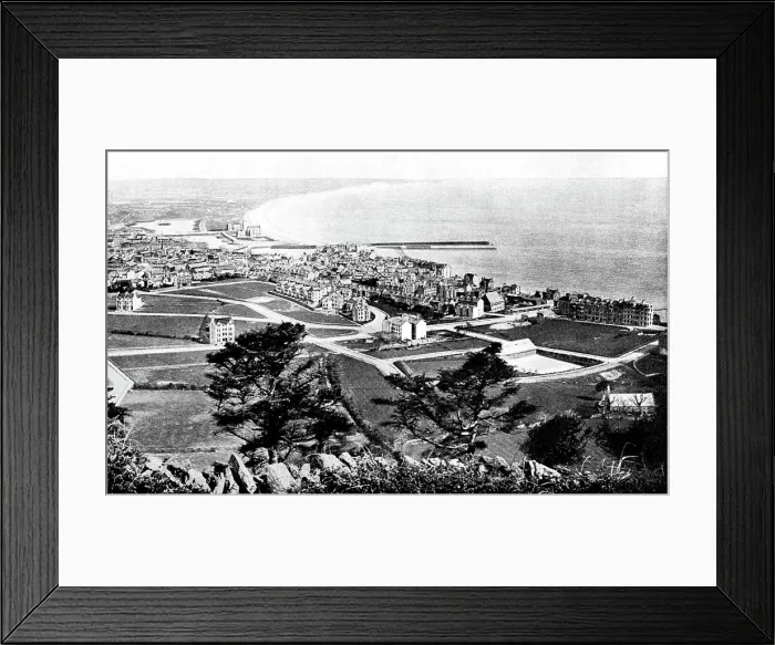 Framed Print : Ramsey - from Albert Tower - Isle of Man Framed Print : Ramsey - from Albert Tower - Isle of Man