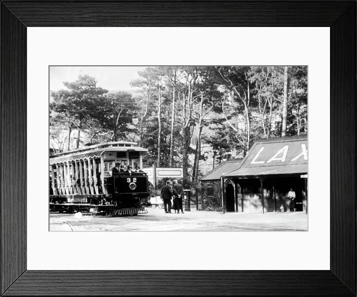 Framed Print : Laxey Station Isle of Man electric railway Framed Print : Laxey Station Isle of Man electric railway