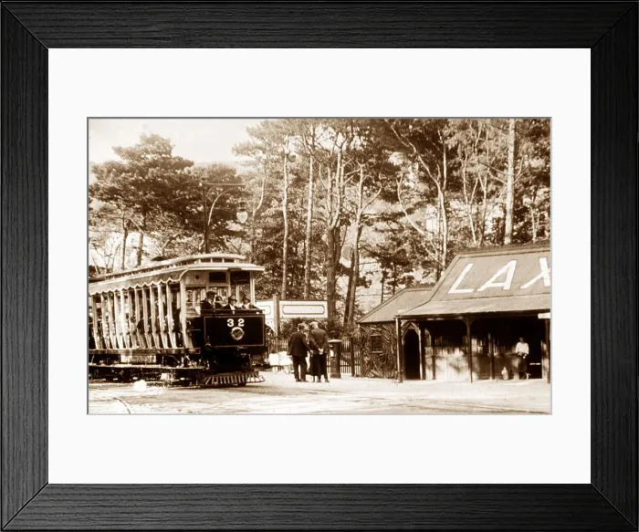 Framed Print : Laxey Station Isle of Man electric railway Framed Print : Laxey Station Isle of Man electric railway