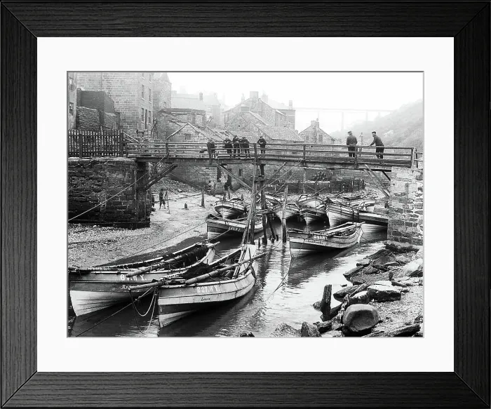 Framed Print : Staithes Framed Print : Staithes