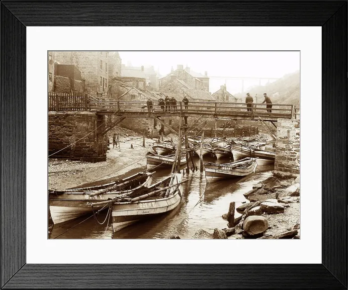Framed Print : Staithes Framed Print : Staithes