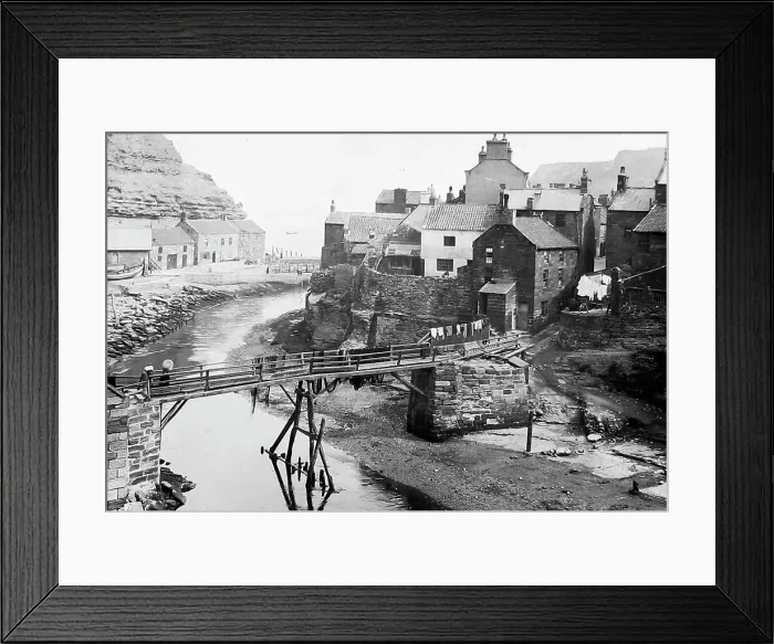 Framed Print : Staithes Framed Print : Staithes