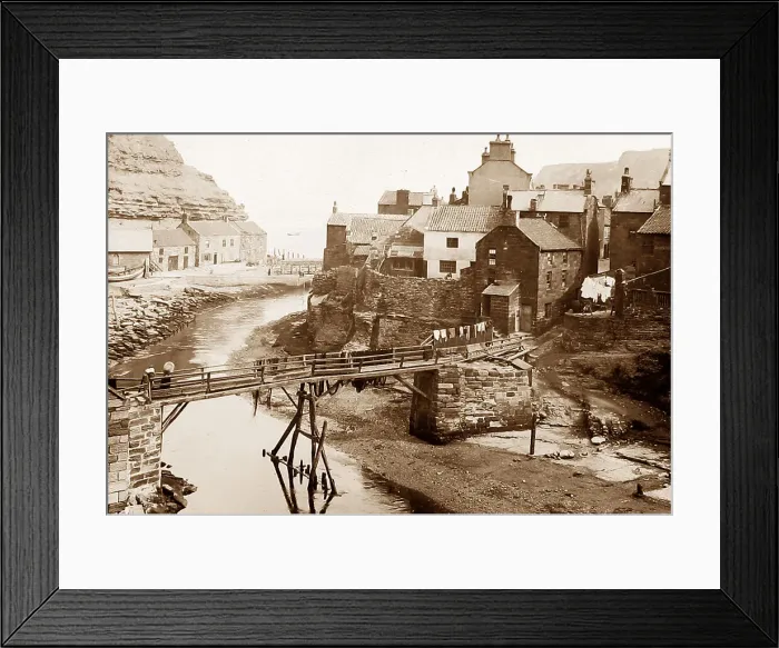 Framed Print : Staithes Framed Print : Staithes