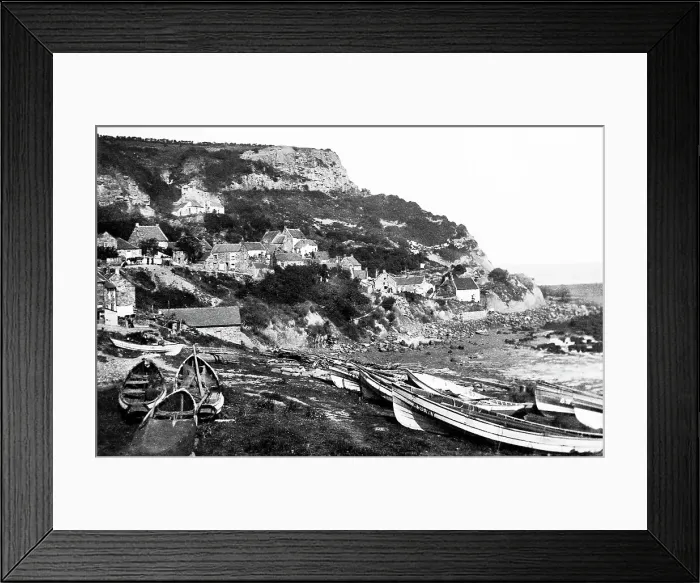 Framed Print : Runswick Bay Framed Print : Runswick Bay