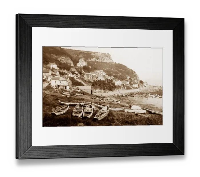 Framed Print : Runswick Bay Framed Print : Runswick Bay