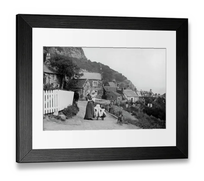 Framed Print : Runswick Bay Framed Print : Runswick Bay