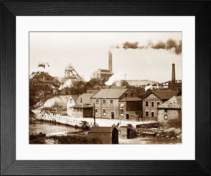 Framed Print : Rotherham Main Colliery coal Framed Print : Rotherham Main Colliery coal