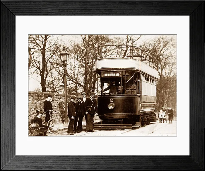 Framed Print : Rotherham - Tram Framed Print : Rotherham - Tram