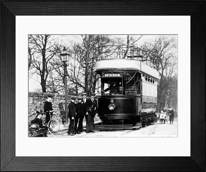 Framed Print : Rotherham - Tram Framed Print : Rotherham - Tram