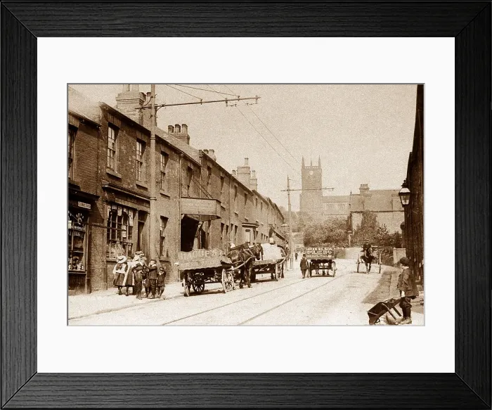 Framed Print : Rotherham - Rawmarsh Hill Framed Print : Rotherham - Rawmarsh Hill