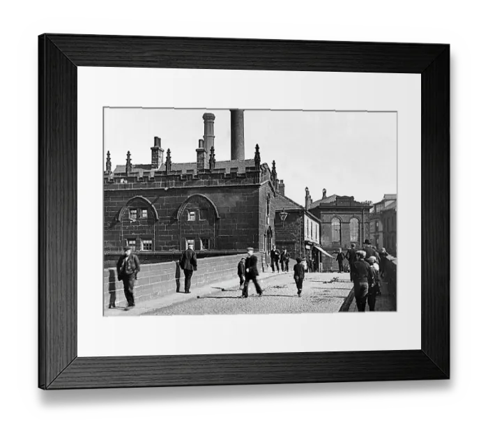 Framed Print : Rotherham - Chapel on the Bridge Framed Print : Rotherham - Chapel on the Bridge