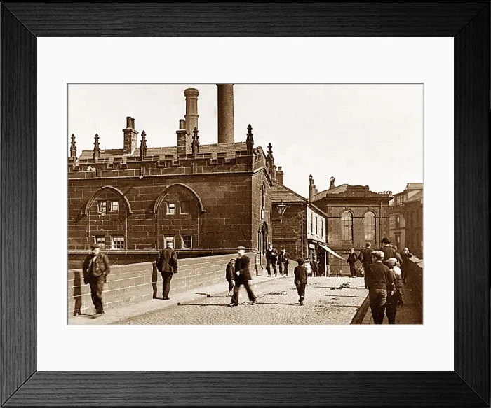 Framed Print : Rotherham - Chapel on the Bridge Framed Print : Rotherham - Chapel on the Bridge