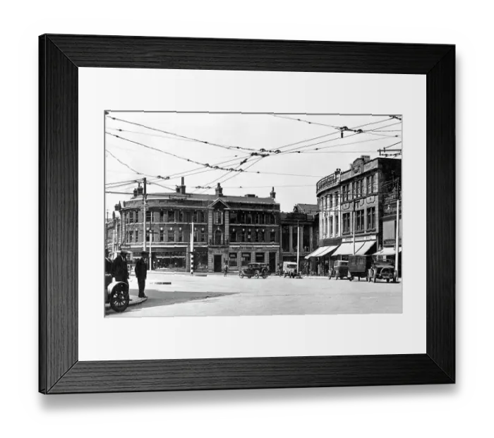 Framed Print : Rotherham - All Saints Square Framed Print : Rotherham - All Saints Square
