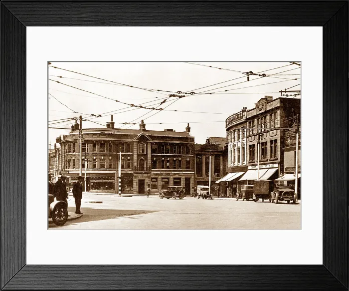 Framed Print : Rotherham - All Saints Square Framed Print : Rotherham - All Saints Square