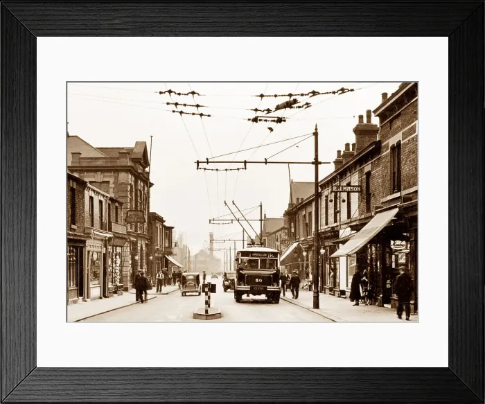 Framed Print : Parkgate - Broad Street Rotherham Framed Print : Parkgate - Broad Street Rotherham