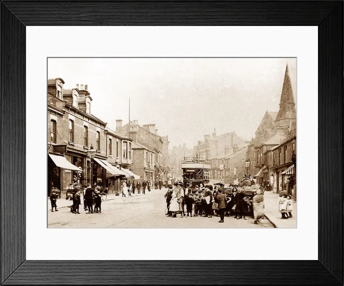 Framed Print : Parkgate - Broad Street - Rotherham Framed Print : Parkgate - Broad Street - Rotherham