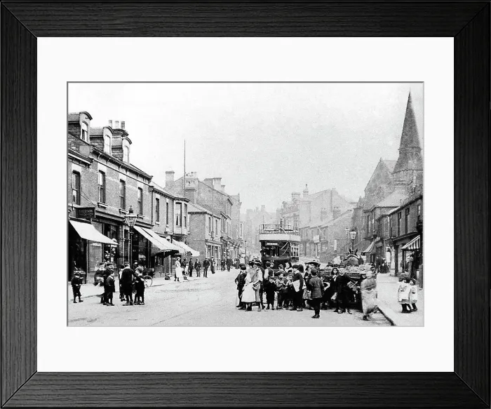 Framed Print : Parkgate - Broad Street - Rotherham Framed Print : Parkgate - Broad Street - Rotherham