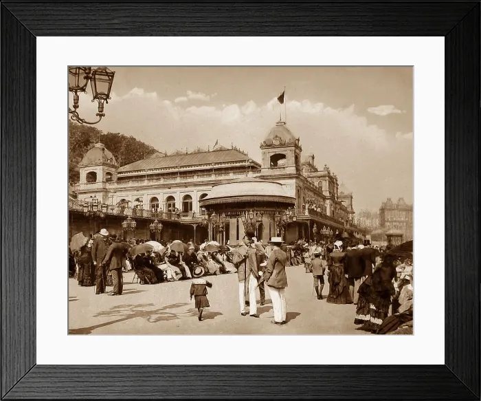 Framed Print : Scarborough The spa Framed Print : Scarborough The spa