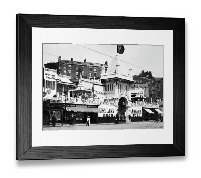 Framed Print : Scarborough - Catlin's Arcardia Framed Print : Scarborough - Catlin's Arcardia