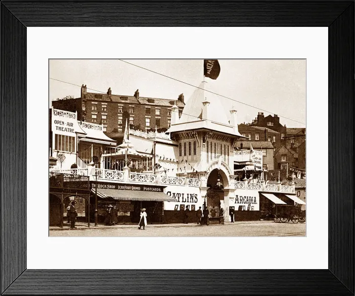 Framed Print : Scarborough - Catlin's Arcardia Framed Print : Scarborough - Catlin's Arcardia