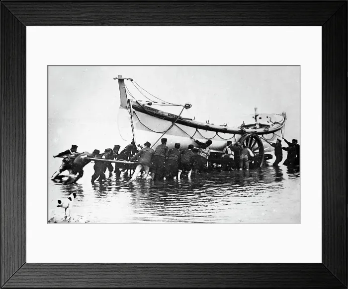 Framed Print : Scarborough Lifeboat Framed Print : Scarborough Lifeboat