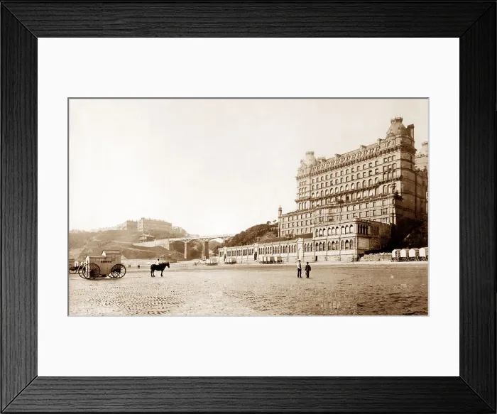 Framed Print : Grand Hotel Scarborough - 1899 Framed Print : Grand Hotel Scarborough - 1899